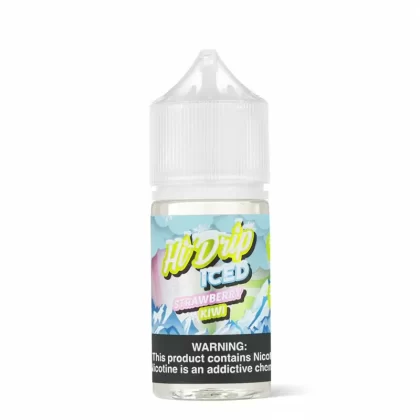 Hi-Drip Iced Strawberry Kiwi Salt Nic with Icy Menthol 30mL
