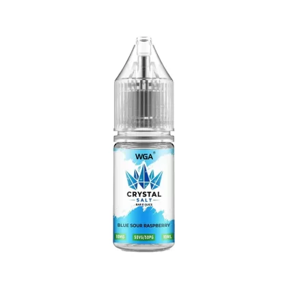 WGA Crystal Blueberry Sour Respberry Nic Salt - 10 Pack - 10mg