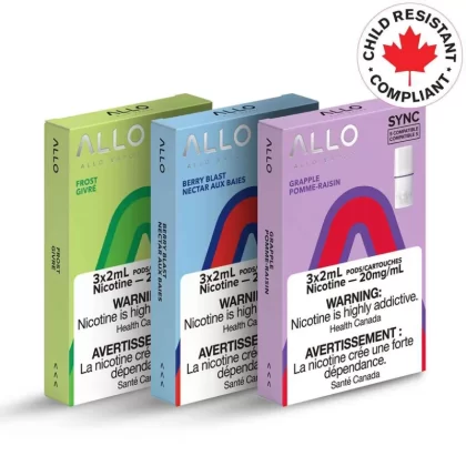 ALLO SYNC PODS - Watermelon Strawberry Kiwi / 20MG