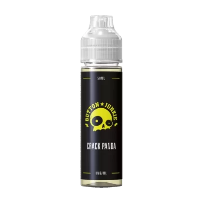 Button Junkie Crack Panda Short Fill - 50ml - Vape Product, NIC SHOT (FREE) (1607D4)