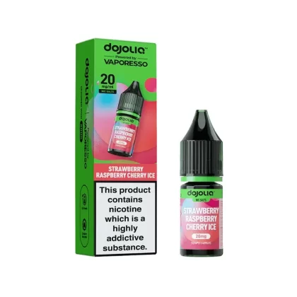 Vaporesso DojoLiq Strawberry Raspberry Cherry Ice Nic Salt - 10 Pack - 10mg