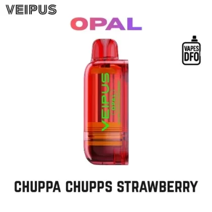 Chuppa Chupps Strawberry – OPAL – POD ONLY - VEIPUS / Rechargeable / Medium / Strawberry / Beverage & Dessert