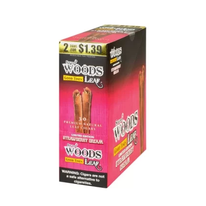 Good Times Sweet Woods 15 Pouches Of 2 Strawberry Cream - Pre-Price#1.39>1.49