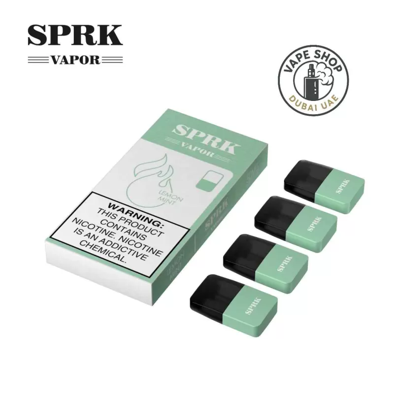 Myle V4 Compatible Pod SPRK VAPOR use for Myle V4 Device - Cubano, iced coffee; BOX OF 5 PCS (D3F8BA) - Image 3