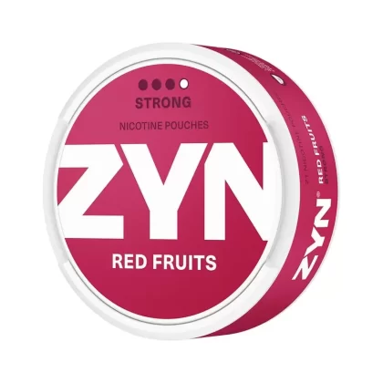 ZYN Red Fruits Nicotine Pouches - Strength#Strong 9mg (D79496)