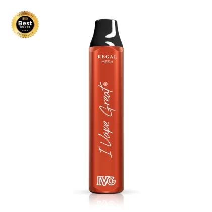 Ivg 6000 Puff Regal Mesh Disposable — Strawberry Mango (20MG-50MG) - Vape Product, Vape Product
