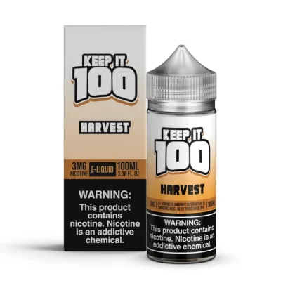 KEEP IT 100 - Harvest - 100ML E-Liquid - 0MG