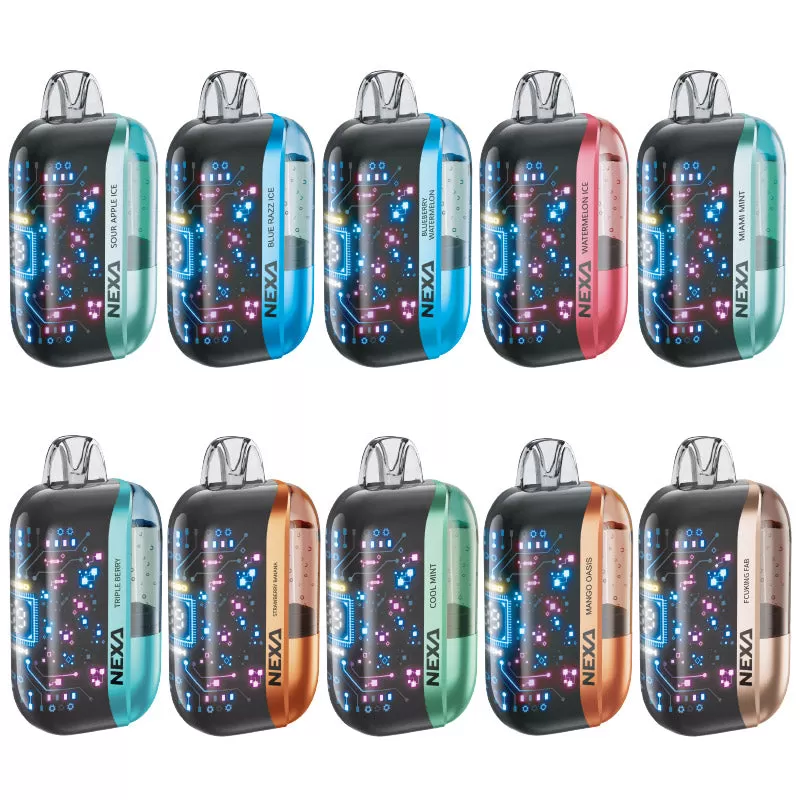 Nexa Ultra 50K Puffs Disposable Vape Kit - Watermelon ice / CN-SZ / 50mg / 1pc