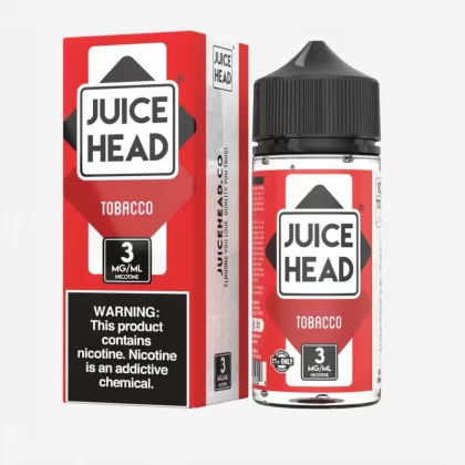 Tobacco – Juice Head – 100mL: Classic Freebase Vape Juice