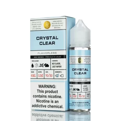BSX Vapor E-Liquid - Crystal Clear - 60ml - 3mg