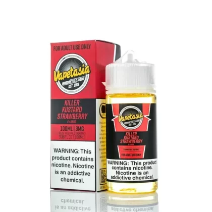 Vapetasia - Killer Kustard Strawberry - 100ml - 3mg