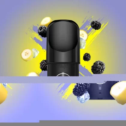 Flavour Beast Pods – STLTH Compatible – Blazin’ Banana Blackberry Iced