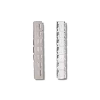 Bear Quartz Pillar – (Set of 2) - Size#25mm Pillar (Set of 2)>35mm Pillar (Set of 2)
