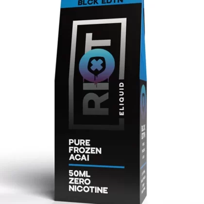 Riot Squad BLCK EDTN Pure Frozen Acai E-Liquid 60ml - 0mg