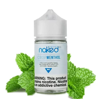 Naked 100 Crisp Menthol Vape e-Liquid 100mL 60mL - Vape Product (1A9A73)