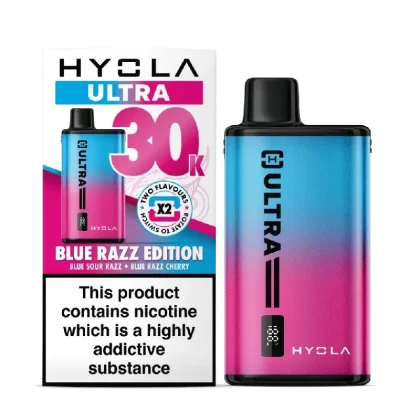 Hyola Ultra 30K Prefilled Pod Kit Blue Razz Edition - Ecigpremium