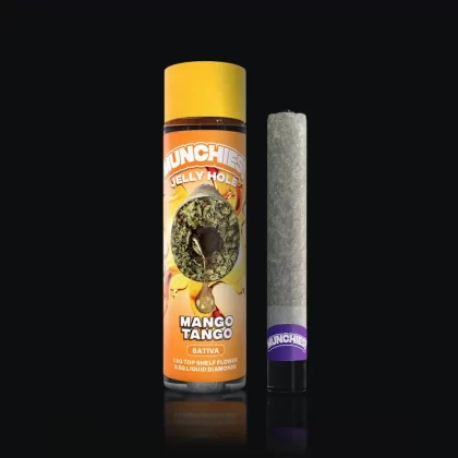 Delta Munchies 2g THCA Diamond Jelly Holes Mango Tango