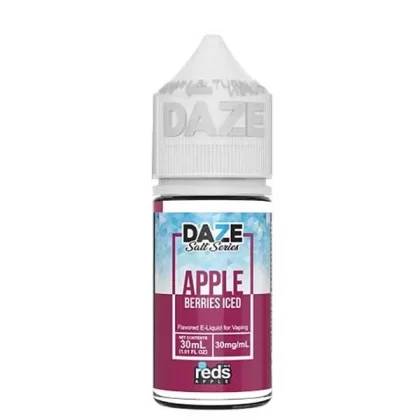 7 Daze Salt – ICED Reds Apple Berries 30ml (30 , 50 mg)