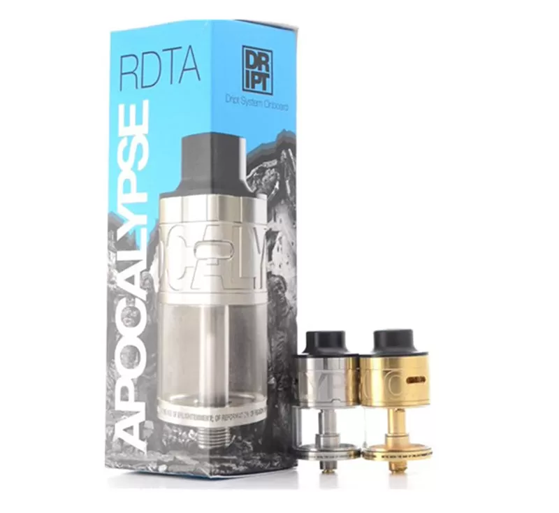 ATOM Vapes Apocalypse RDTA 4ML 24mm Tank Atomizer - Gold