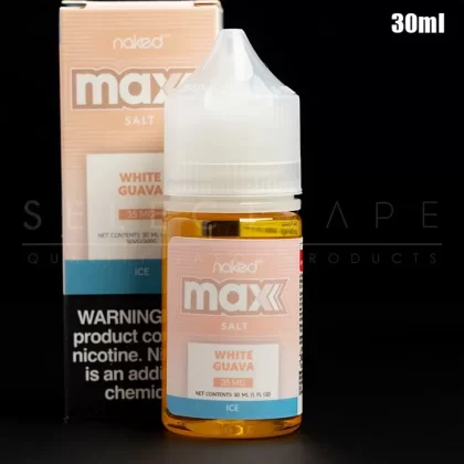 Naked NKD 100 Max – White Guava Nic Salt 30ml