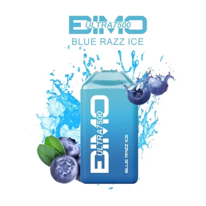 BIMO Ultra 7500 Puffs – Blue razz ice - Vape Store