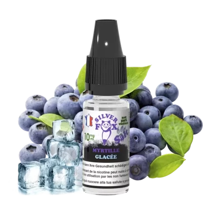 BLUEBERRY ICE Silver Fox 10ml nicotine salt e-liquid