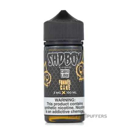 Sadboy Cake Line – Funnel Cake 100mL - Nicotine Strength#0mg>3mg>6mg