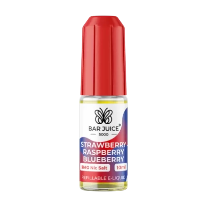 Strawberry Raspberry Blueberry Nic Salt by Bar Juice 5000 - 20mg - Vape Product (D5BB0D)