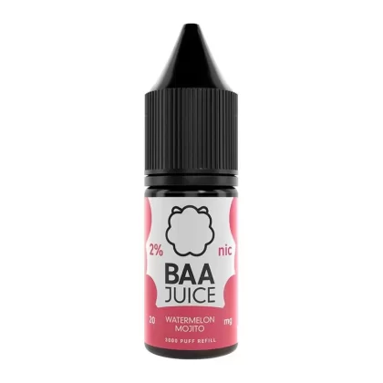 Watermelon Mojito By Baa Juice 10ml Nic Salt