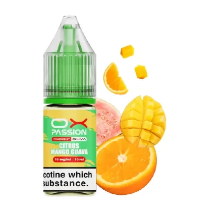 Citrus Mango Guava Ox Passion Nic Salt E-Liquid by Oxva