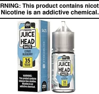 BLUEBERRY LEMON FREEZE BY JUICE HEAD SALTS 30ML - Vapejuice