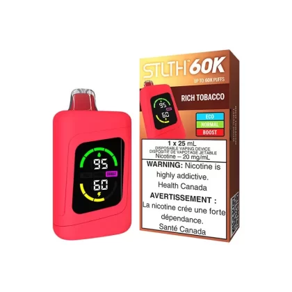 STLTH 60K Rich Tobacco Disposable Vape