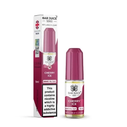 BAR JUICE CHERRY ICE 10ML NIC SALT E-LIQUID