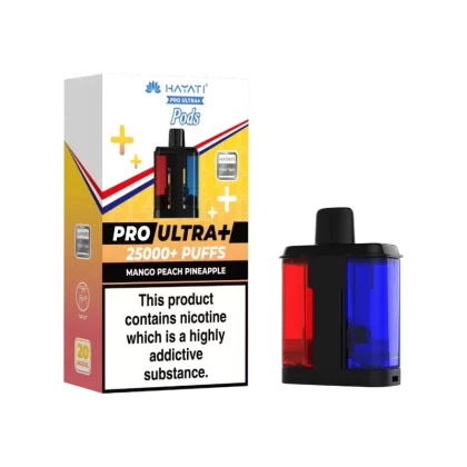 Hayati Pro Ultra Plus 25K Prefilled Pods Mango Peach Pineapple