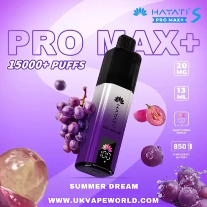 Summer Dream Hayati Pro Max S Plus 15K Puff Ultra Kit