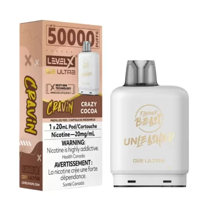 Flavour Beast Unleashed Level X G2 Ultra 50k – Cravin’ Crazy Cocoa (PROV)