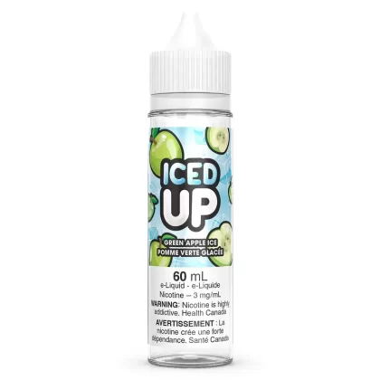 Iced Up 60mL – Green Apple Ice