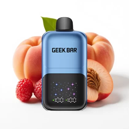 GEEK BAR 2GO 50000 Puffs Pantalla Grande, 20mL, 5% Nicotina, Sabor Durazno & Bayas - Fumotvapemexico