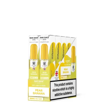 Bar Juice 5000 Pear Banana Nic Salt E-Liquid 5mg, 10mg & 20mg