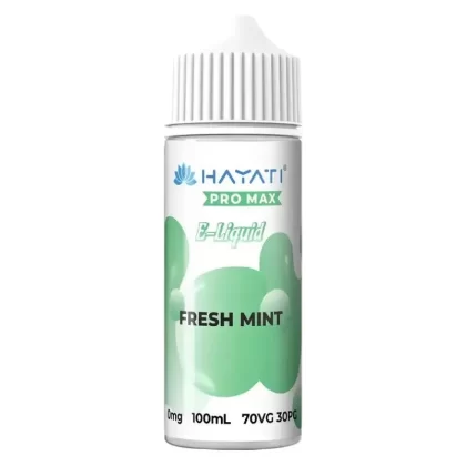Hayati Pro Max Fresh Mint 100ml Shortfill Vape Juice