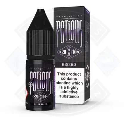 Prohibition Potions -Black Crack Salt 10ml E-liquid