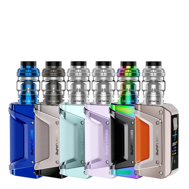 GEEKVAPE AEGIS LEGEND 3 200W STARTER KIT - Golden Blue - Downtownvapes - Image 2