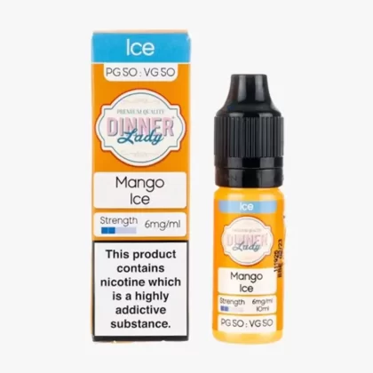 Mango Ice 50/50 E-Liquid by Dinner Lady - Vape Product, Vape Product