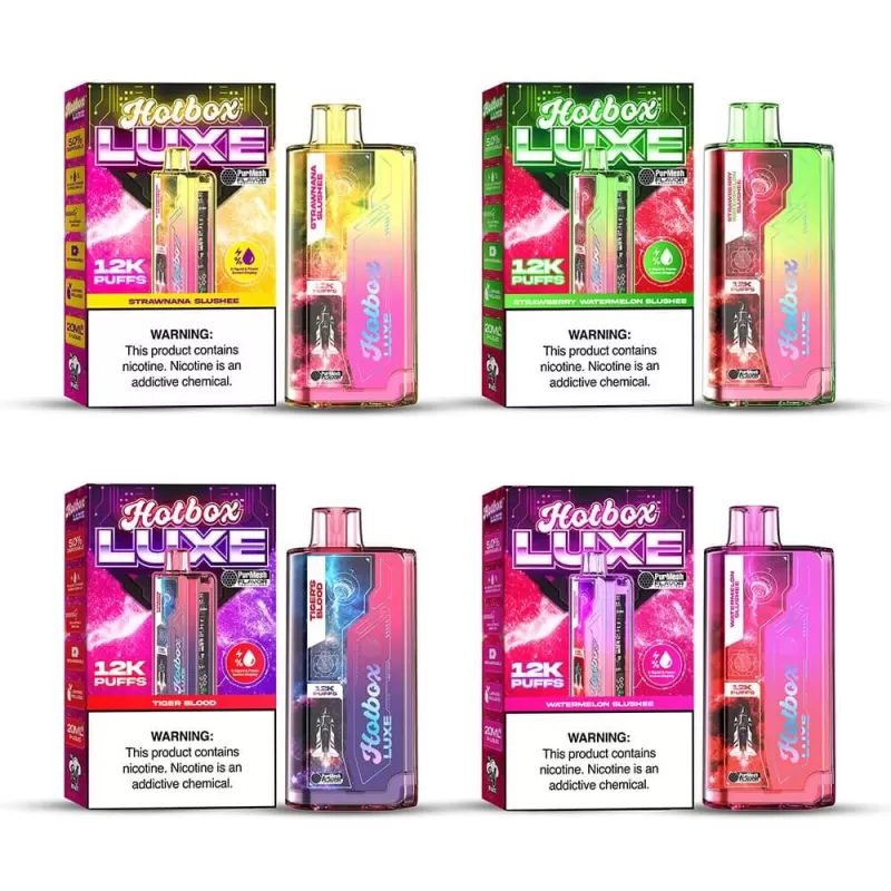 Puff HotBox Luxe Disposable *** - Raspberry Green Apple Watermelon