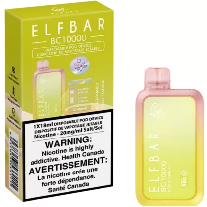 ELF BAR BC10000 Disposable Vape – Peach Mango