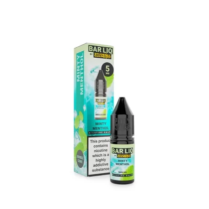 Zeus Juice Bar Liq Minty Menthol Nic Salt E-Liquid 10ml - 20mg