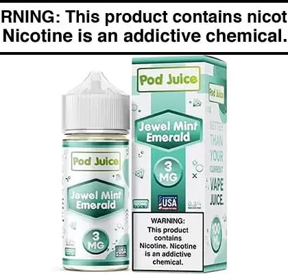 JEWEL MINT EMERALD BY POD JUICE 100ML - Vapejuice