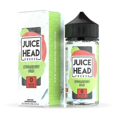 Juice Head Strawberry Kiwi Freeze 100ML Shortfill - Add Nic Shots#No Nic Shots>2 x 18mg Nicotine Shots