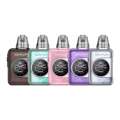 OXVA XLIM SQ PRO 2 POD KIT - Color#BLACK CARBON>BLACK LEATHER>BLUE SHADOW>BROWN LEATHER>BROWN WOOD>CELADON MARBLE>DREAM PINK>DREAM PURPLE>FROST MARBLE>GUNMETAL WOOD