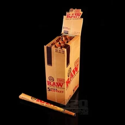 RAW 5 Stage Rawket Cones Variety Pack (15/Box) - Ejuicewarehouse